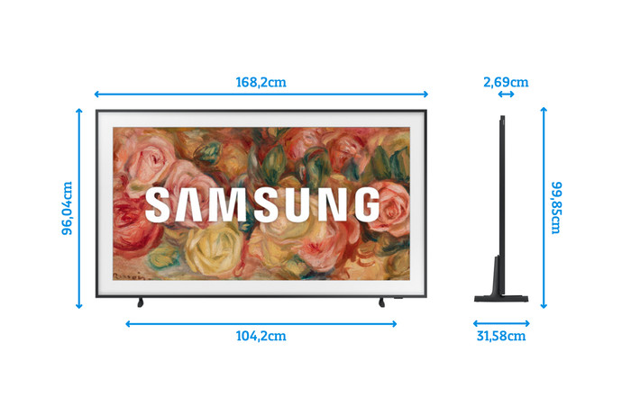 Samsung The Frame 75LS03D (2024) + Samsung HW-S801D Wit visual Coolblue 4