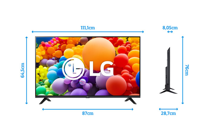 LG 50UT73006LA (2024) visual Coolblue 4
