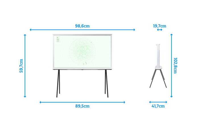 Samsung The Serif Cloud White 43LS01D (2024) visual Coolblue 4