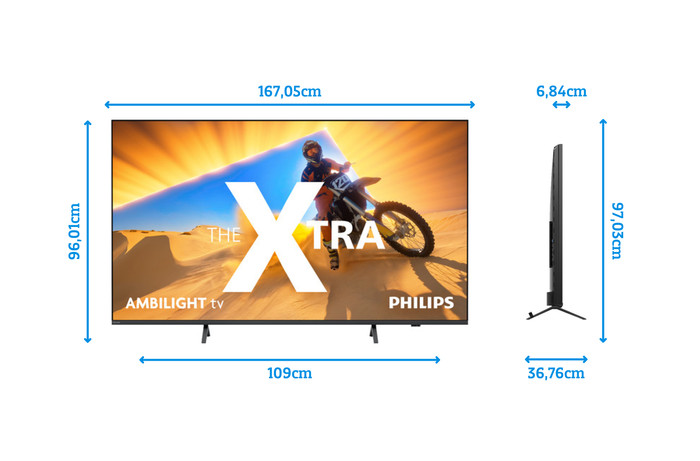 Philips The Xtra 75PML9009 - QD Mini-led (2024) visual Coolblue 4