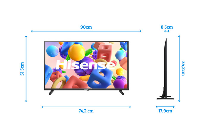 Hisense 40A5NQ (2024) visuelles Coolblue 4