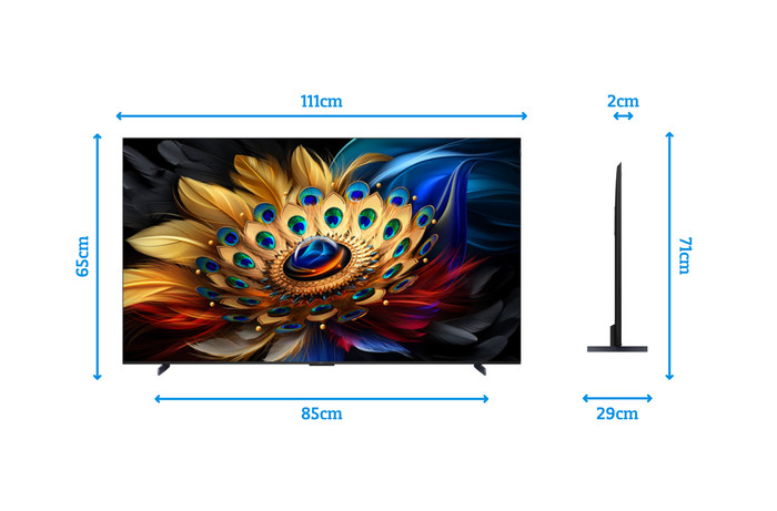 TCL QLED 50C61B (2024) visual Coolblue 4