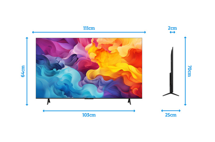 TCL 4K Led 50P61B (2024) visual Coolblue 4