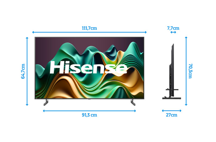 Hisense Mini-led 50U6NQ (2024) visual Coolblue 4