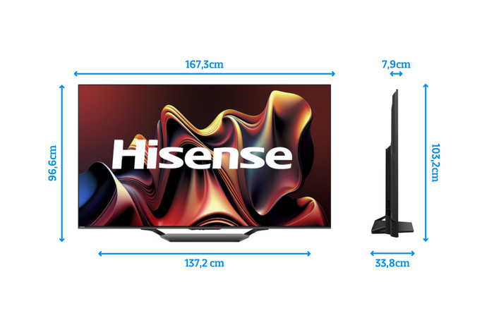 Hisense Mini-led 75U7NQ (2024) visual Coolblue 4