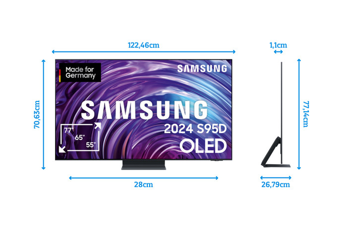 Samsung OLED GQ55S95DAT (2024) visual Coolblue 4