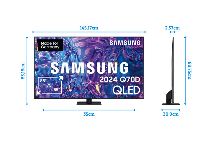 Samsung QLED GQ65Q70DAT (2024) visuelles Coolblue 4