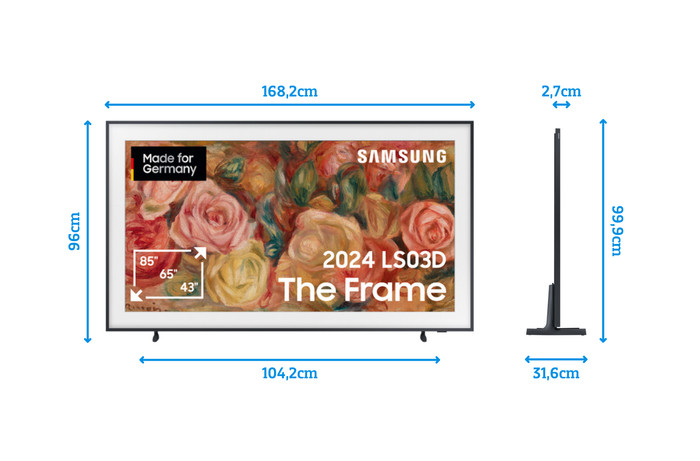 Samsung The Frame GQ75LS03DAU (2024) visuelles Coolblue 4