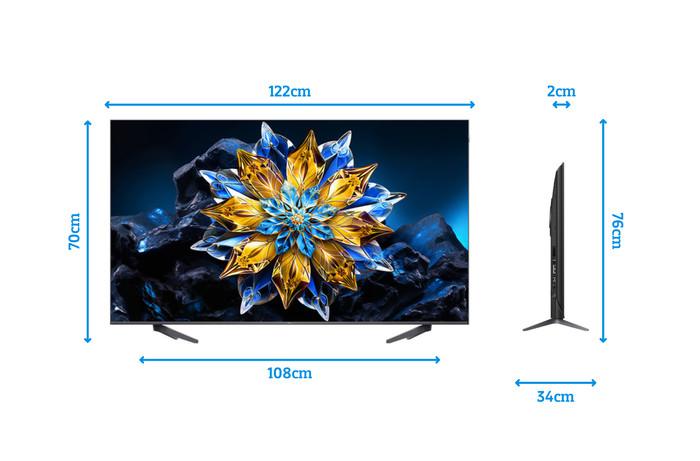 TCL QLED 55C61B Pro (2024) visual Coolblue 4