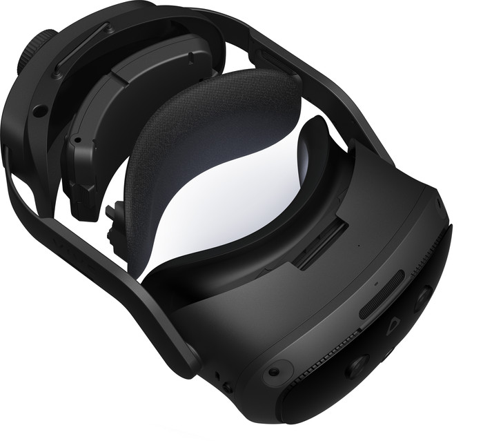 HTC Vive Focus Vision Consumer Edition dessus