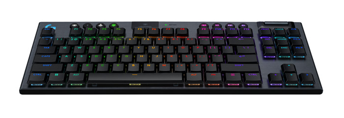 Logitech G915 X Lightspeed TKL Wireless Gaming Toetsenbord Zwart Azerty voorkant