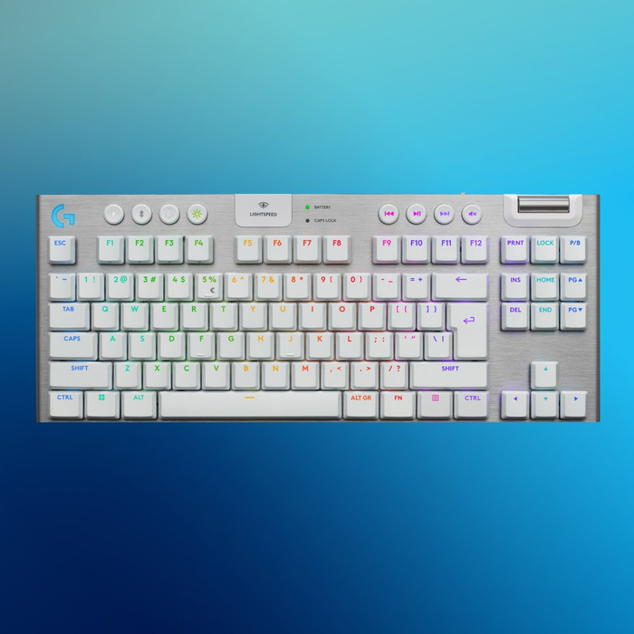 Logitech G915 X LIGHTSPEED TKL Wireless Gaming Keyboard White AZERTY visual supplier
