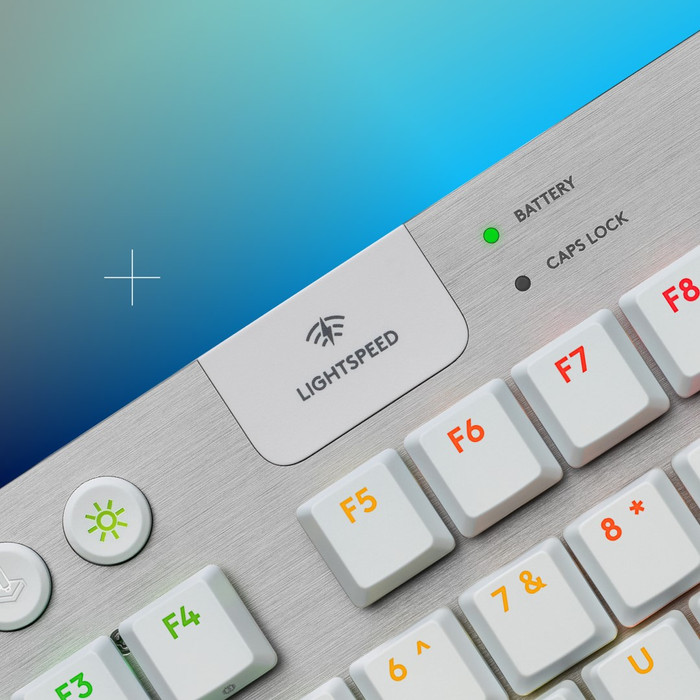 Logitech G915 X LIGHTSPEED TKL Wireless Gaming Keyboard White AZERTY visual supplier