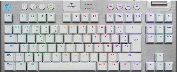 Logitech G915 X LIGHTSPEED TKL Wireless Gaming Keyboard White AZERTY Main Image