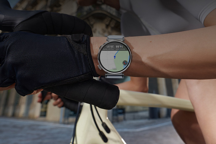 Huawei Watch GT5 Zwart 46mm product in gebruik