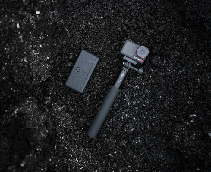 DJI Osmo Action 5 Pro Adventure Combo product in gebruik