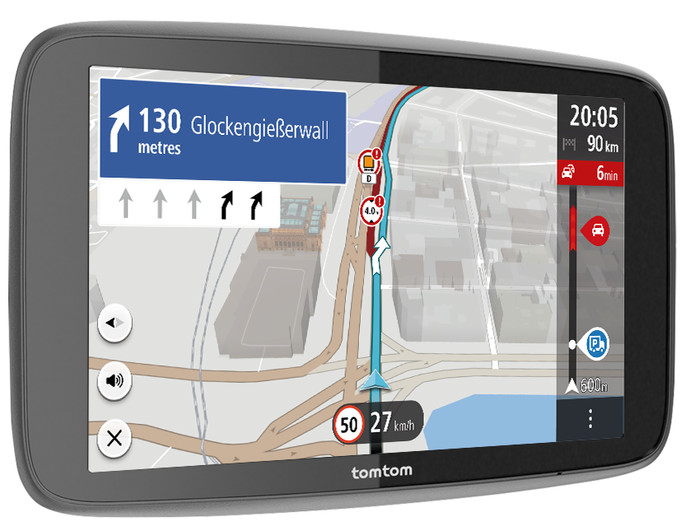 TomTom Go Professional 5 Europa rechterkant