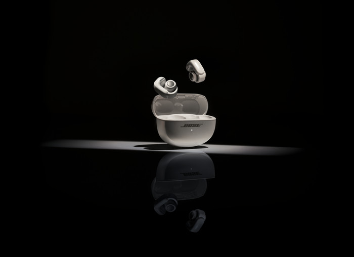 Bose Ultra Open Earbuds Diamond product in use
