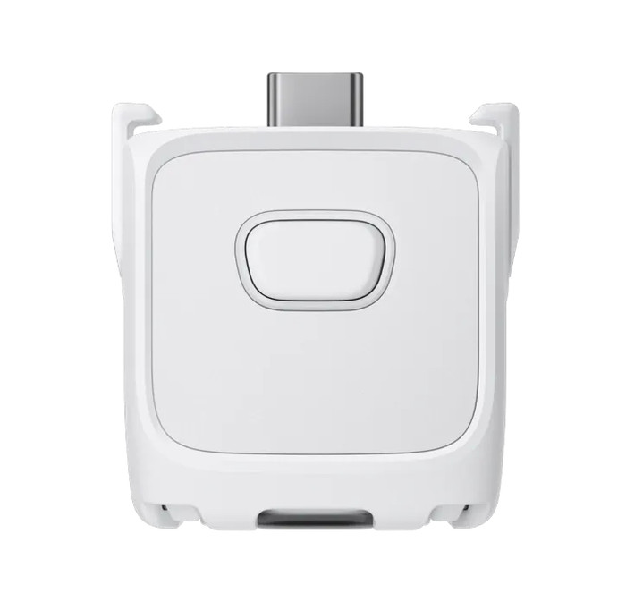 Insta360 1/4 Inch Thread Handle for Luna Ultra (White) detail
