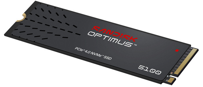 SANDISK Optimus 5100 500GB NVMe SSD voorkant