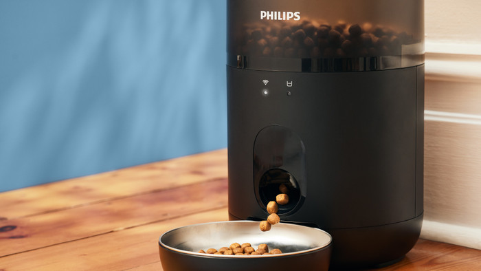 Philips Smart Feeder PAW3300/02 product in gebruik