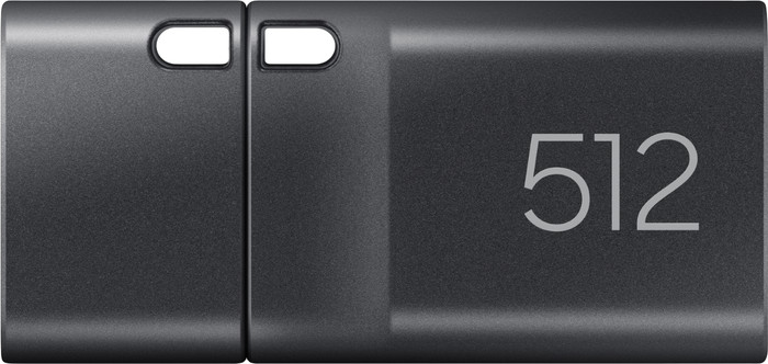 Samsung USB-C Flash Drive 512GB Grijs achterkant
