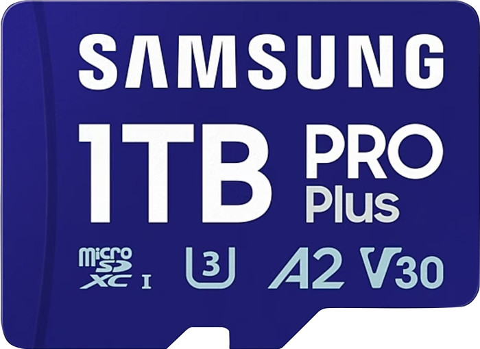 Samsung MicroSDXC PRO Plus 1TB 130MB/s front