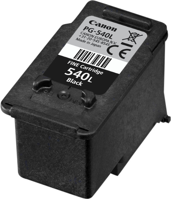 Canon PG-540L Cartridge Zwart bovenkant