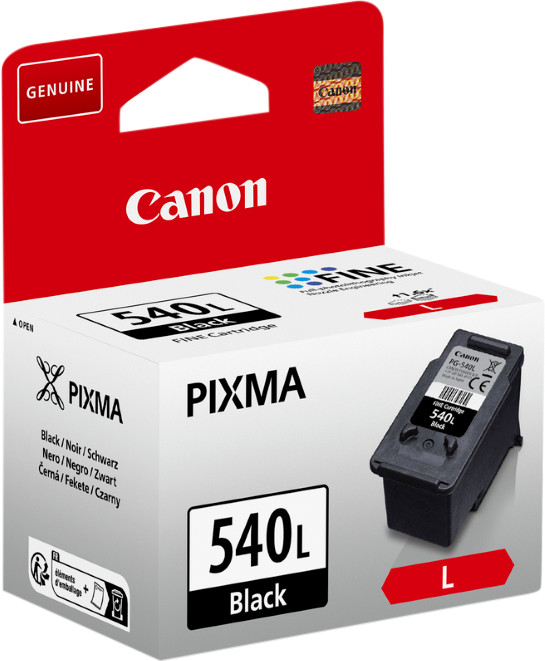 Canon PG-540L Cartridge Zwart verpakking