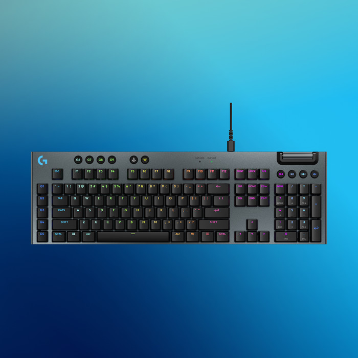 Logitech G915 X Gaming Toetsenbord Qwerty Zwart bovenkant