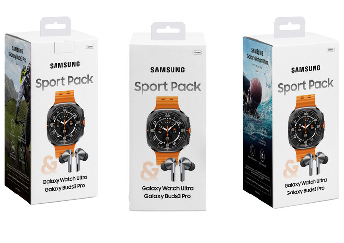 Samsung Galaxy Watch Ultra Sport Pack packaging