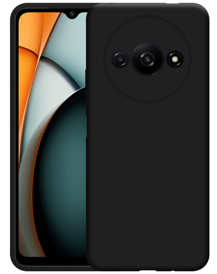 Just in Case Soft Design Redmi A3 Back Cover Black visual supplier
