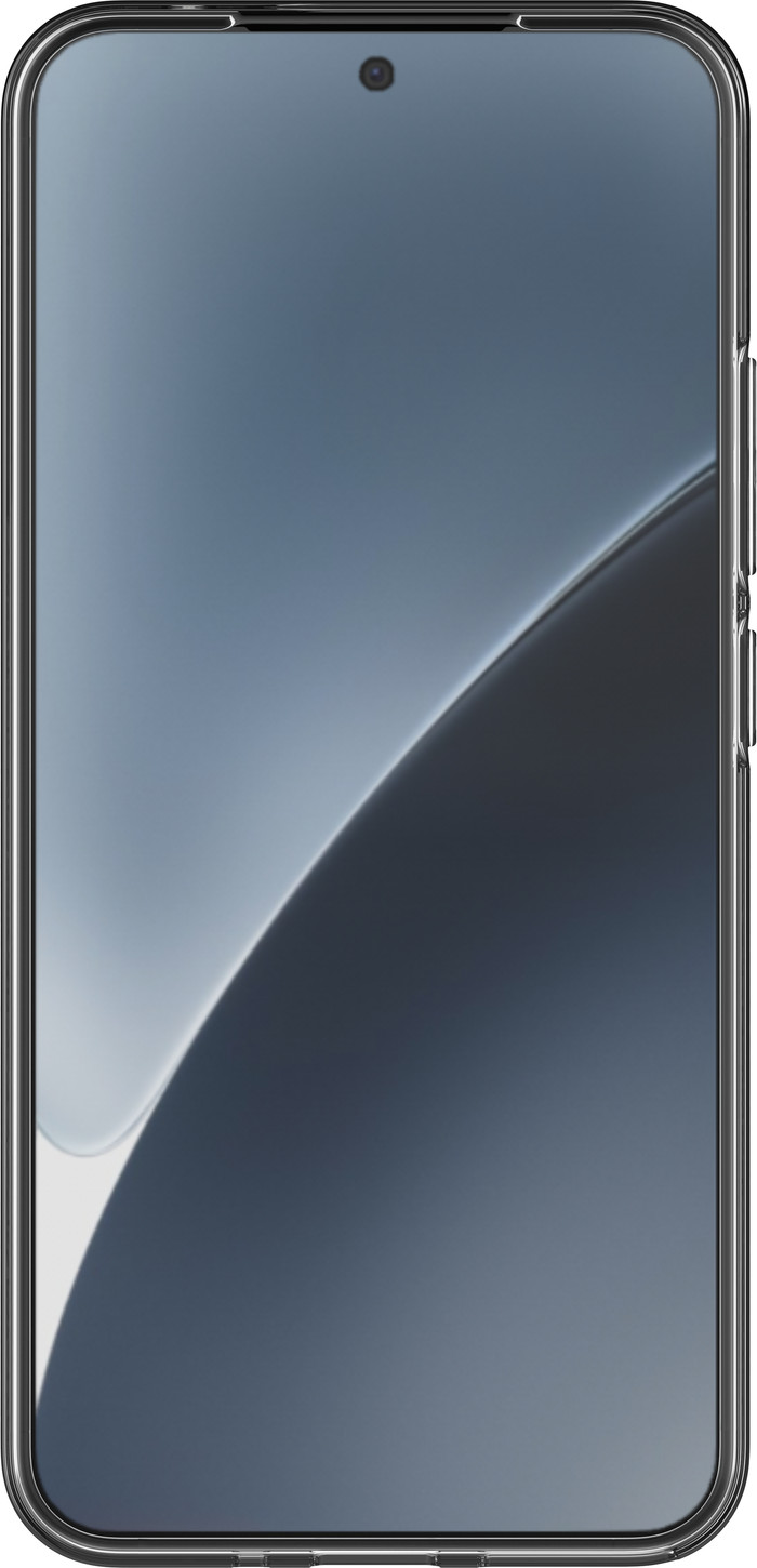 Just in Case Soft Design Xiaomi 17 Back Cover Transparant voorkant