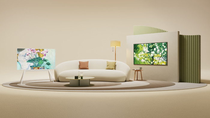 TCL 75A300W NXTVision product in gebruik