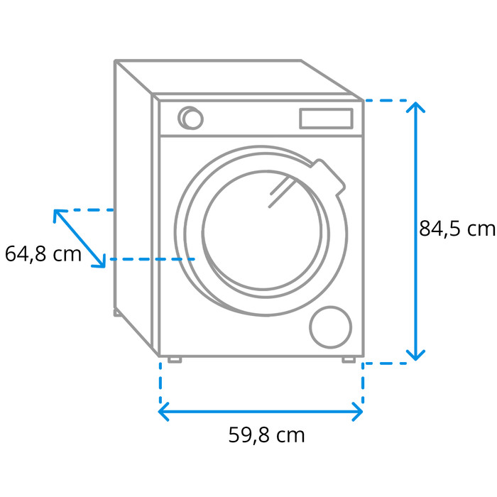 Bosch WGB244ACNL i-DOS + Bosch WQH246CLNL visual Coolblue 1