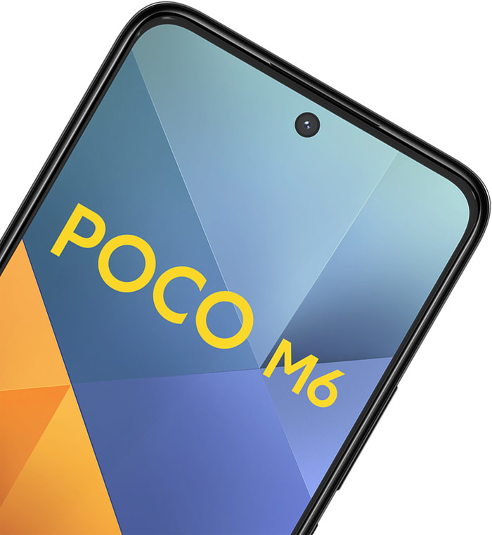 Just In Case Tempered Glass POCO M6 Screenprotector detail