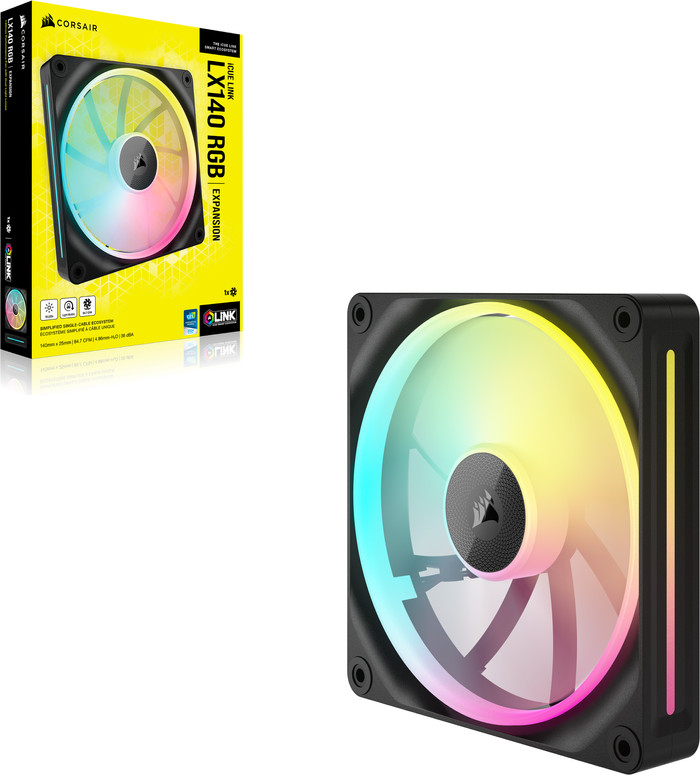 Corsair iCUE LINK LX140 RGB - Single Fan verpakking
