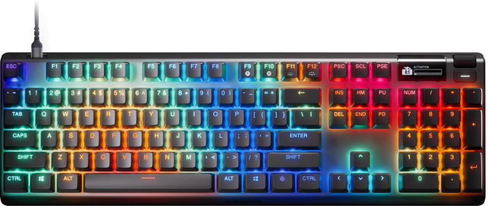 SteelSeries Apex Pro Gen 3 Gaming Toetsenbord Qwerty bovenkant