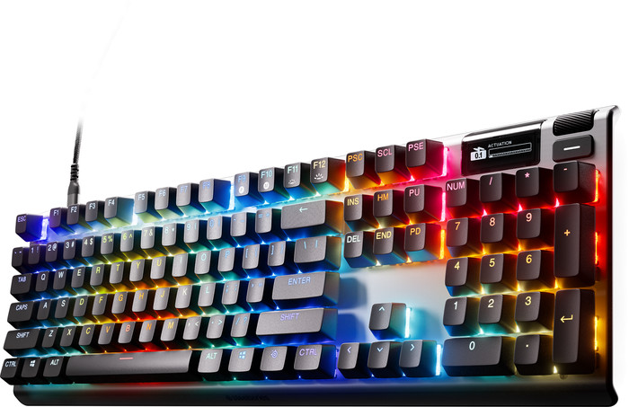 SteelSeries Apex Pro Gen 3 Gaming Toetsenbord Qwerty rechterkant