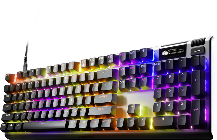 SteelSeries Apex Pro Gen 3 Gaming Toetsenbord Qwerty rechterkant