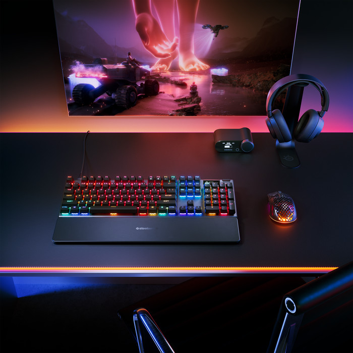 SteelSeries Apex Pro Gen 3 Gaming Toetsenbord Qwerty visual leverancier