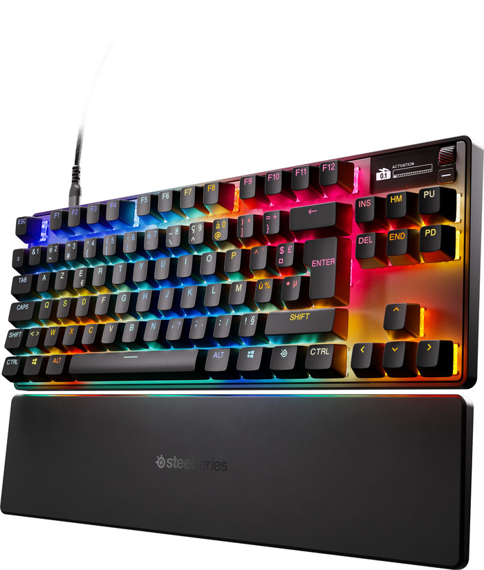 SteelSeries Apex Pro TKL Gen 3 Gaming Keyboard AZERTY right side