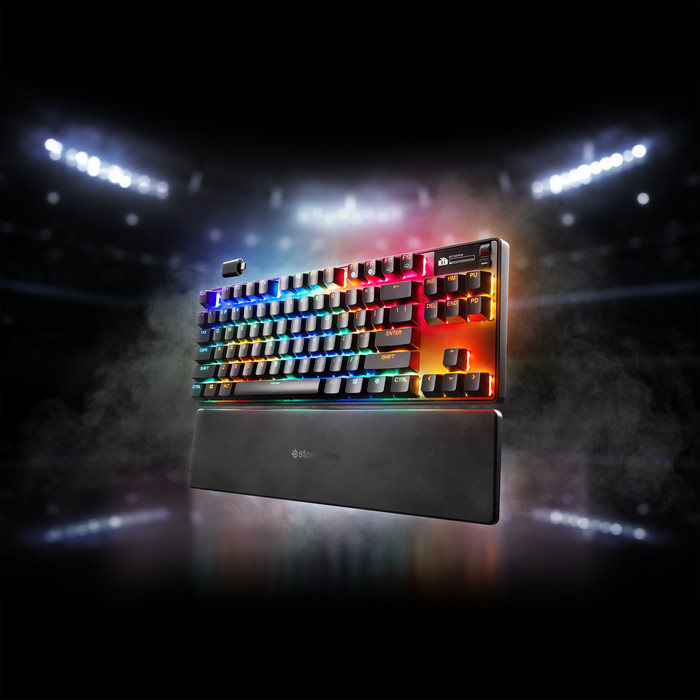 SteelSeries Apex Pro TKL Wireless Gen 3 Gaming Keyboard QWERTY visual supplier
