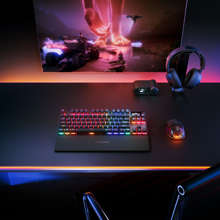SteelSeries Apex Pro TKL Wireless Gen 3 Gaming Keyboard QWERTY visual supplier