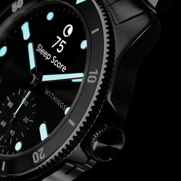 Withings Scanwatch Nova Zwart product in gebruik