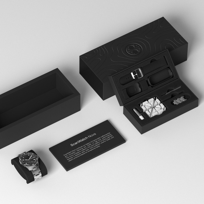 Withings Scanwatch Nova Zwart accessoire