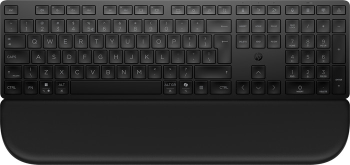 HP 580K Multi-Device Dual-Mode Toetsenbord met polssteun QWERTY Main Image