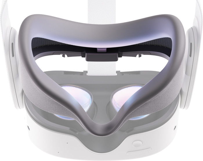 Meta Quest 3S Ademend Gezichtskussen bovenkant