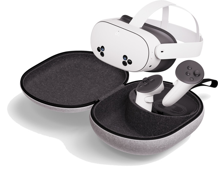 Meta Quest 3 en 3S Compacte Beschermhoes samengesteld product