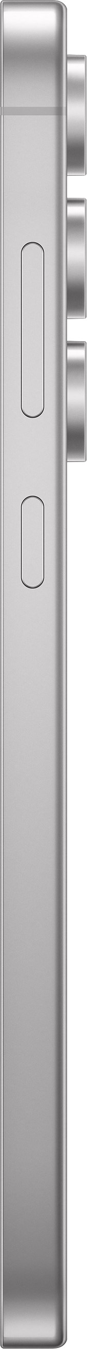 Samsung Galaxy S24 FE 256GB Blauw 5G + Samsung Oplader 25 Watt Zwart rechterkant
